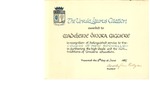 The Ursula Laurus Citation Award