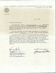 State University College (SUNY) at Brockport Letter and Certificate by State University College at Brockport