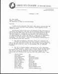 Letter from David T. Sullivan to Greg Jordan of the Free Press