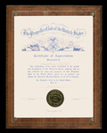 Propeller Club Certificate of Appreciation by Propeller Club of Portland