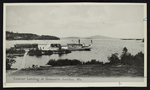 Steamer Landing at Greenville Junction, Me. by Harry Sanders