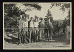 [Group of Young Boys Hold Hunting Rifles] by Unknown