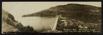Ripogenus Dam, Third Largest in U.S. 70D. 700 ft Long, 65 ft High, 45 ft Wide. Built 1916 by D. T. Sanders