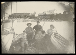 [Five Men Posing, Moosehead Lake Region] by Unknown