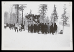 Loading up for the Toboggan Race ca. 1930's by Unknown