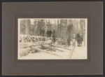 Hauling Logs [copy 1] by Clarence W. Meade