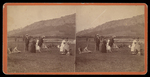 Croquet Ground, at Kineo. by Dinsmore, D. C., active 1860-1889