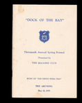 Annual Spring Formal Program, 1970 by Macabee Club