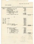 Contractor Payments (1921)
