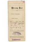Warranty Deed (Twitchell to Slavin) (1919) by Emma P. Twitchell and Thomas Slavin