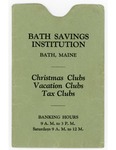 Bath Savings Institution (1933-1942) by Bath Savings Institution