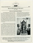 Bath Historical Society Newsletter 2010 by Bath Historical Society