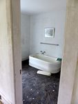 Downstairs Bathroom, Maine Chance Farm by Jeanne Curran - Sarto