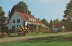 Maine Chance Farm, Marbury House, postcard (front) by Longley Studio, Waterville, Maine