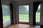 The Maine Chance Farm Renovation - View from Upstairs Bedroom (Arden's Husband) by Marina Douglas