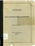 Maine Granite Quarries and Prospects by John R. Rand