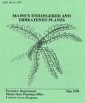 Maine's Endangered and Threatened Plants by Maine State Planning Office