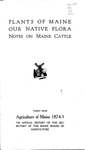 Plants of Maine: Our Native Flora & Some Notes on Maine Cattle by F. Lamson Scribner