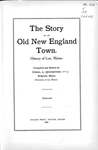 The Story of an Old New England Town: History of Lee, Maine by Vinal A. Houghton