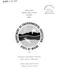 Maine Nonpoint Source Pollution Assessment Report by Bureau of Water Quality Control