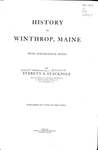 History of Winthrop, Maine, With Genealogical Notes