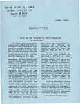 Maine AIDS Alliance Newsletter (June 1991) by Maine AIDS Allaince