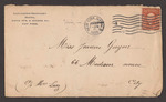 Envelope to Jeanne Goujon from Jean Mermet