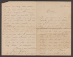 Letter from Jeanne Goujon by Jeanne Goujon