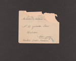 Letter to unidentified couple (likely Jean and Jeanne) from Leon Brochard by Leon Brochard