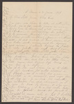 Letter to Jeanne from her sister Maria