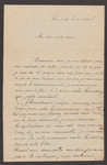 Letter to Jeanne from Jean Mermet