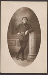 Postcard with Image of WWI Soldier by Unknown Unknown