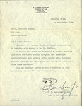 Letter from E. J. Beauchamp by E. J. Beauchamp