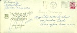 Letter from The National Secretaries Association to Charlotte Michaud by Lolita Sansoucy