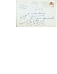 Envelope Addressed to Charlotte Michaud from Marie Ange Baker