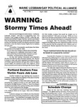 Maine Lesbian/Gay Political Alliance [newsletter] Vol.2, No.1 (April 1992) by Maine Lesbian/Gay Political Alliance