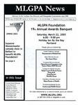 MLGPA News (Spring 2003) by Maggie Allen