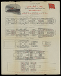 Saloon Plan of the Quadruple Screw Turbine S.S. Mauretania