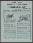 Portland Women's Community Newsletter (September 1981)