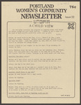 Portland Women's Community Newsletter (September 1982) by Portland Women's Community