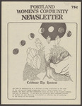 Portland Women's Community Newsletter (November 1982) by Portland Women's Community