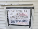 Windham: Public Library Book Drop by Alice Cash