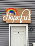 Portland: Hopeful Sign by Paula Marquis