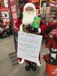 Portland: Santa Claus' Sign at Home Depot