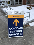 Gorham: COVID-19 Testing at Costello Sports Complex by Carrie Bell-Hoerth