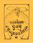 3rd Maine Gay Symposium program