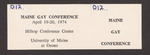 Symposium ticket by Wilde-Stein Club