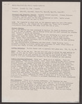 Maine Coalition for Family Crisis Services minutes of January 20, 1984 meeting