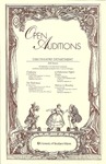 Open Auditions Poster: Confusions, A Midsummer Night's Dream, Die Fledermaus, and Patterns in Bestiality by University of Southern Maine Department of Theatre
