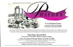 Phaedra Poster by University of Southern Maine Department of Theatre